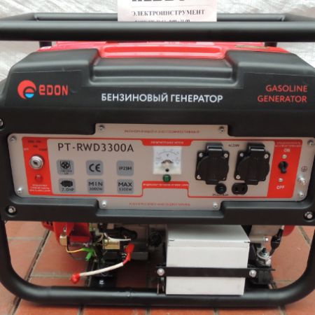 Gasoline generator EDON PT RWD 3300 A