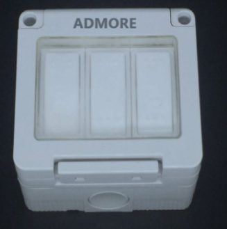WP306 - 10A 3 GANG 2 WAY SWITCH ADMORE