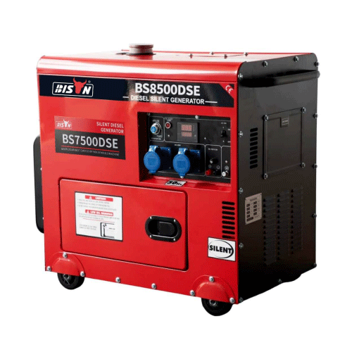 Bison BS8500DSE Diesel Generator 7.5kw