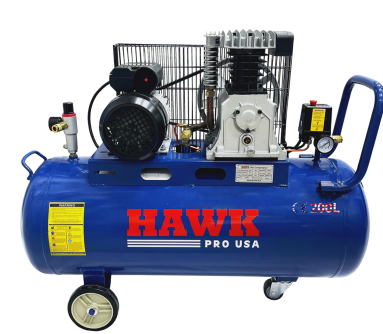 HAWKPRO USA AIR COMPRESSOR 200L