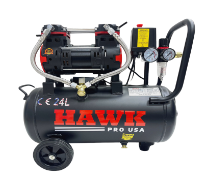 HAWKPRO USA OIL FREE AIR COMPRESSOR 50L